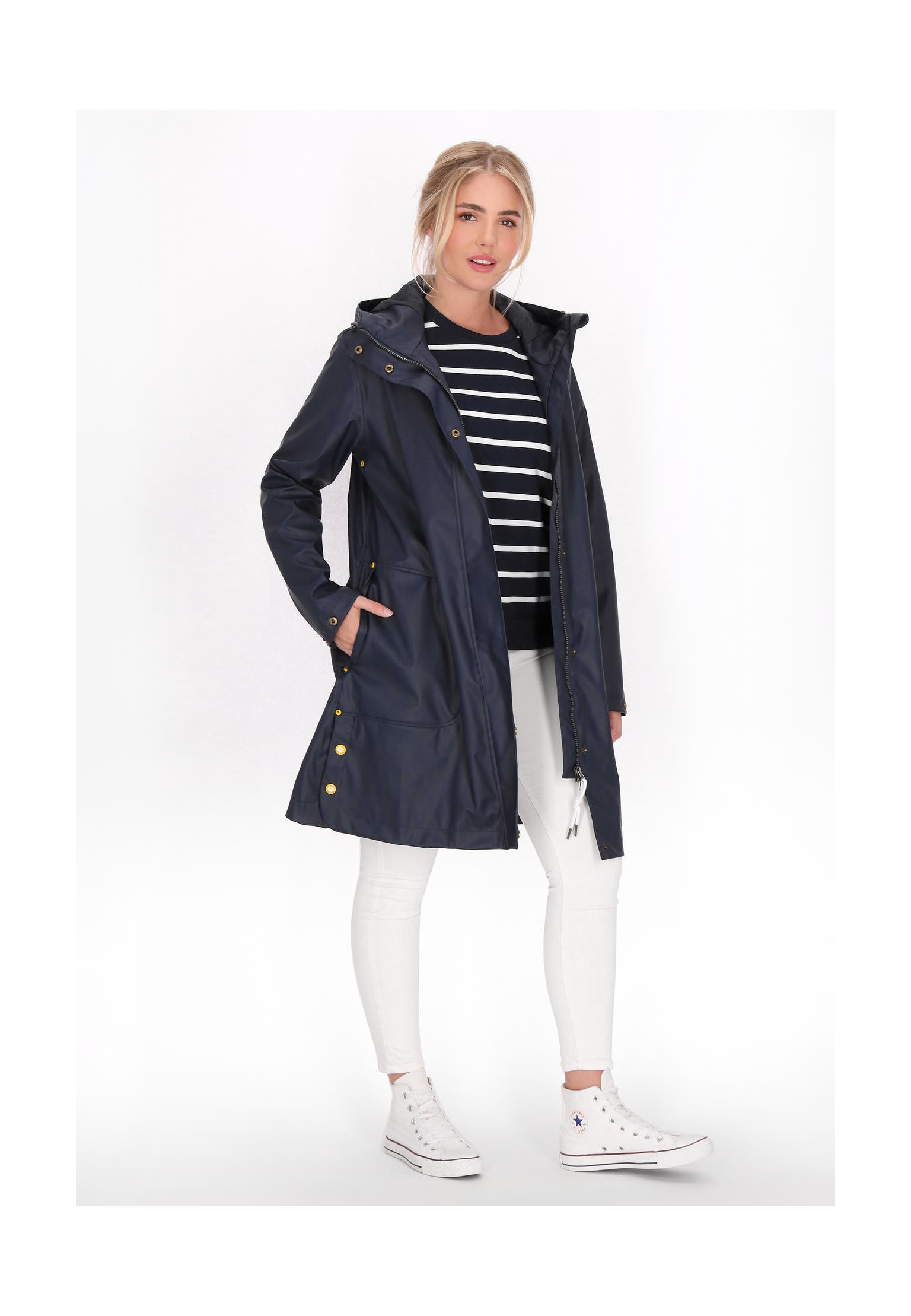SCHMUDDELWEDDA Regenjacke navy, Bild 1