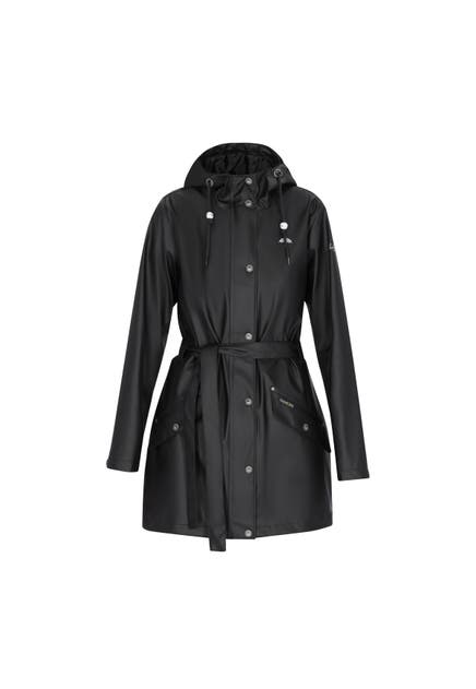 SCHMUDDELWEDDA Regenjacke black