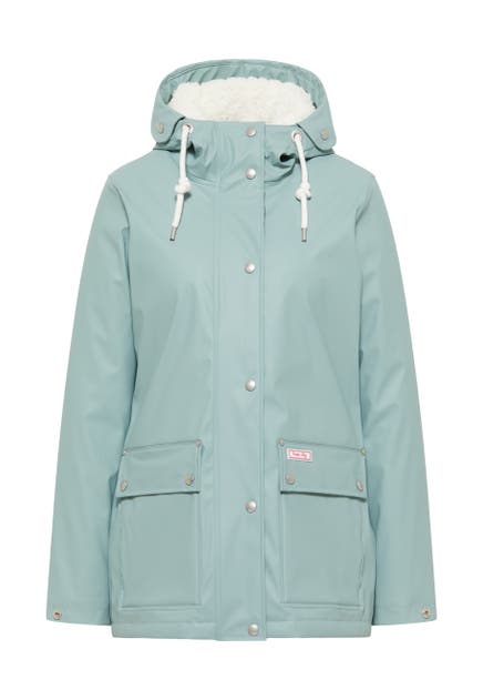 MYMO Regenjacke Rauchmint