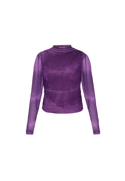 MYMO Casual-Bluse deep purple