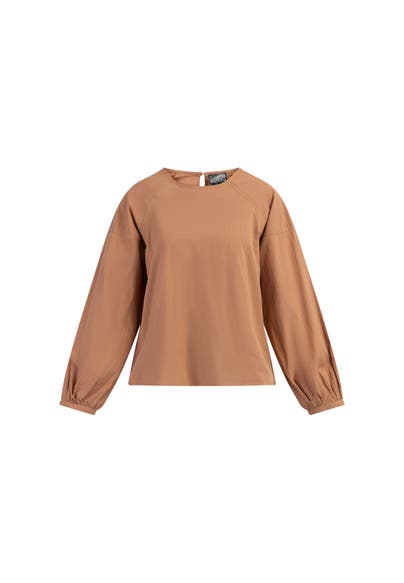 DREIMASTER Casual-Bluse Hellrost
