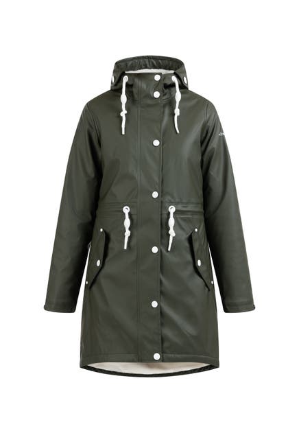 DREIMASTER Regenjacke Dunkeloliv