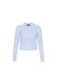 light blue melange
