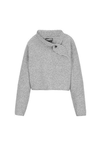 DREIMASTER Pullover grey melange