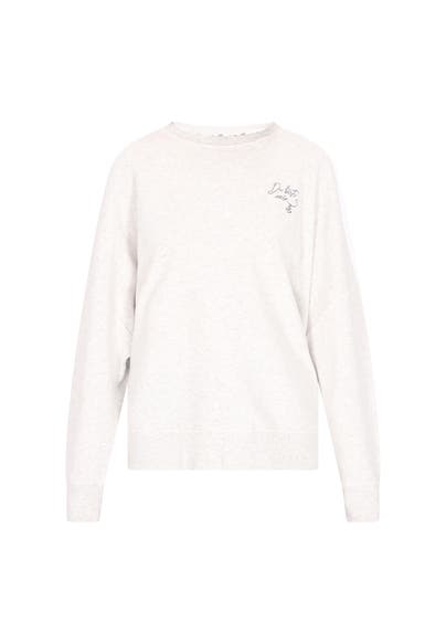 DREIMASTER Sweatshirt Wollweiss Melange