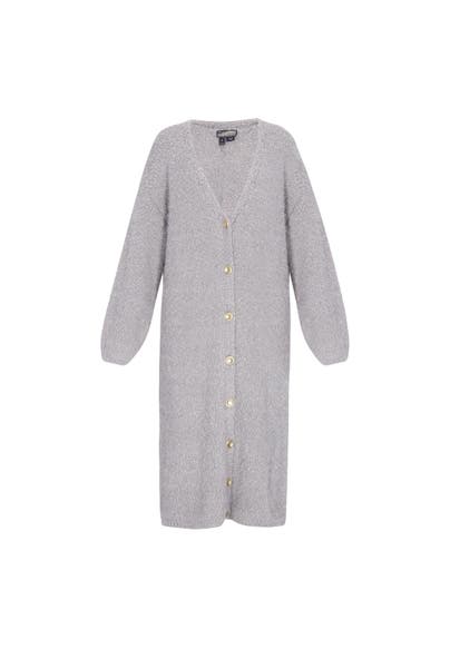 DREIMASTER Strickjacke grey melange
