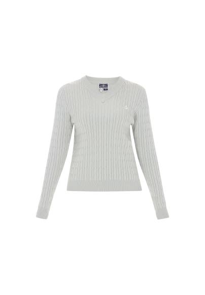 DREIMASTER Pullover sage green