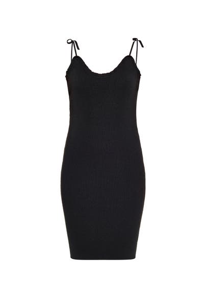 MYMO Casual-Kleid SCHWARZ