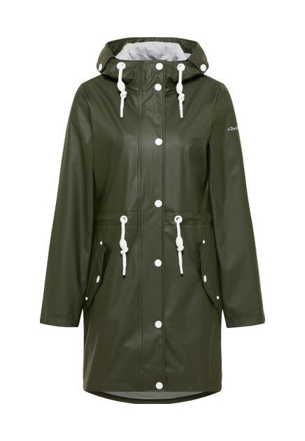 DREIMASTER Regenjacke Dunkeloliv