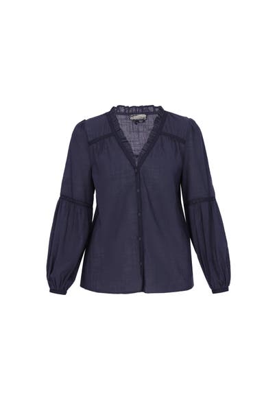 DREIMASTER Bluse navy