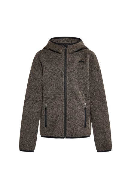 SCHMUDDELWEDDA Strickfleeceblouson