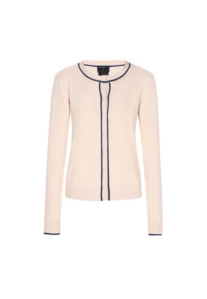 DREIMASTER Strickjacke light beige