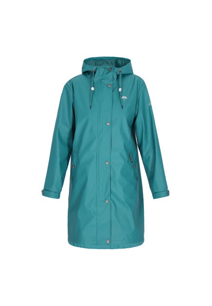 SCHMUDDELWEDDA Regenjacke dark teal
