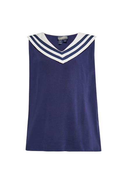 DREIMASTER Bluse Marine