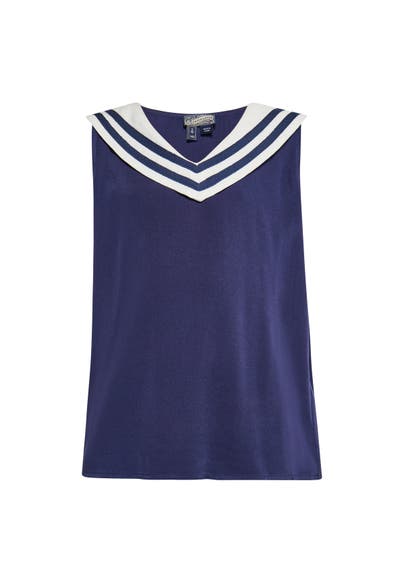 DREIMASTER Bluse Marine