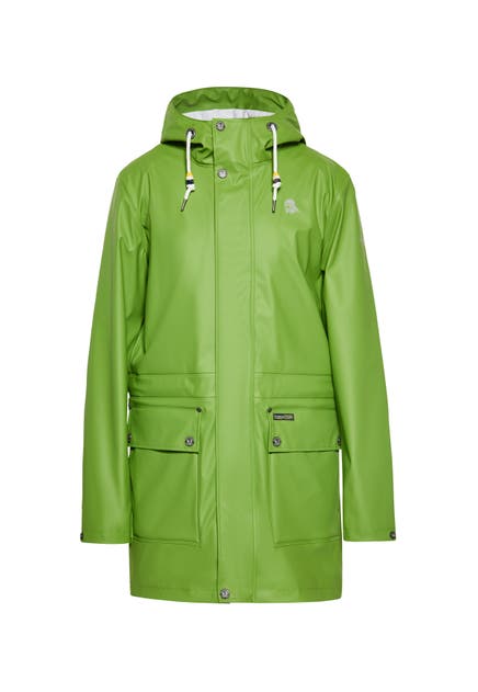 SCHMUDDELWEDDA Regenjacke Hellgrün