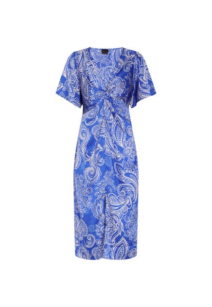 DREIMASTER Kleid Weiss Flieder