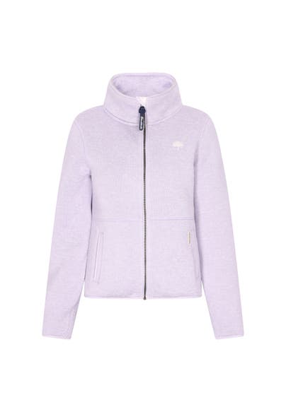 SCHMUDDELWEDDA Übergangsjacke Grauviolett Melange