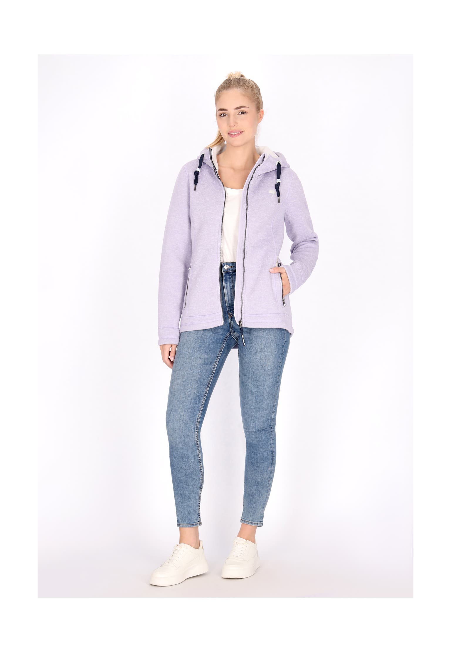 SCHMUDDELWEDDA Übergangsjacke Grauviolett Melange, Bild 1