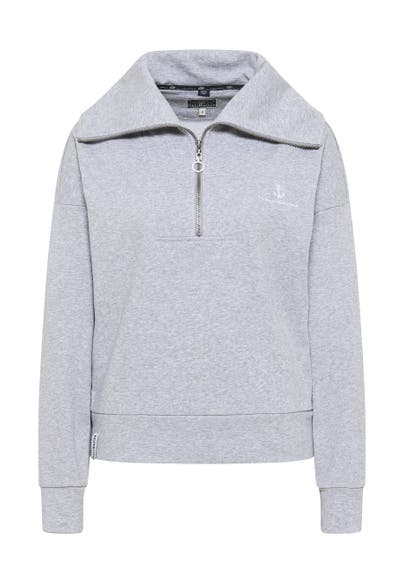 DREIMASTER Sweatshirt Hellgrau Melange
