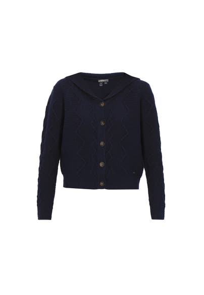 DREIMASTER Strickjacke navy