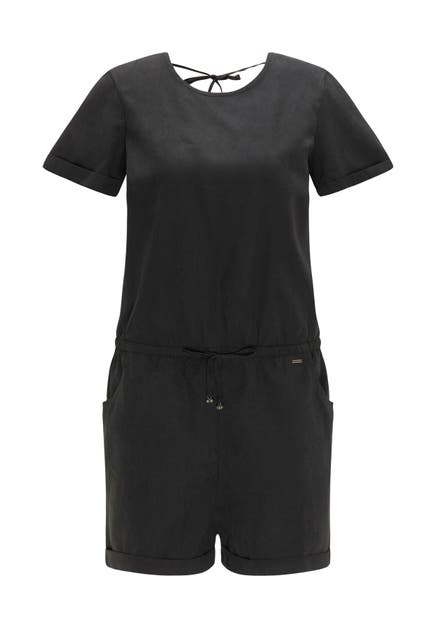 DREIMASTER Jumpsuit Schwarz Straight