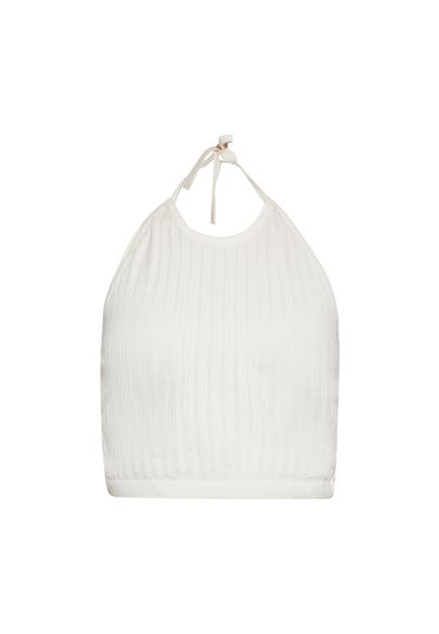 MYMO Top Wollweiss