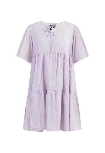 DREIMASTER Casual-Kleid Helllila