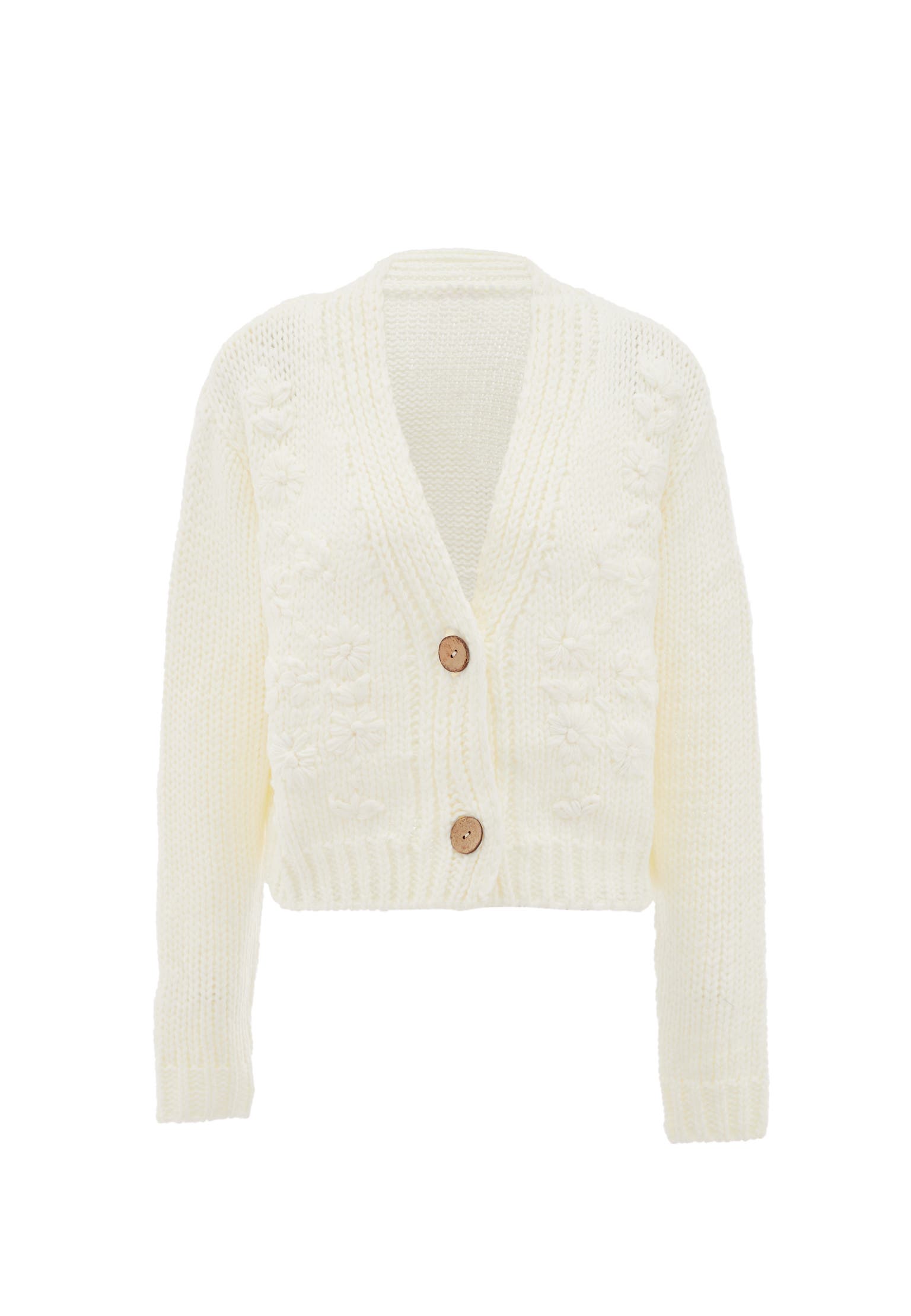 MYMO Strickjacke WOLLWEISS, Bild 1