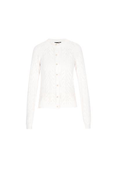 DREIMASTER Strickjacke offwhite