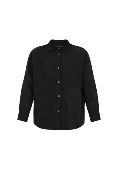 DREIMASTER Casual-Bluse black