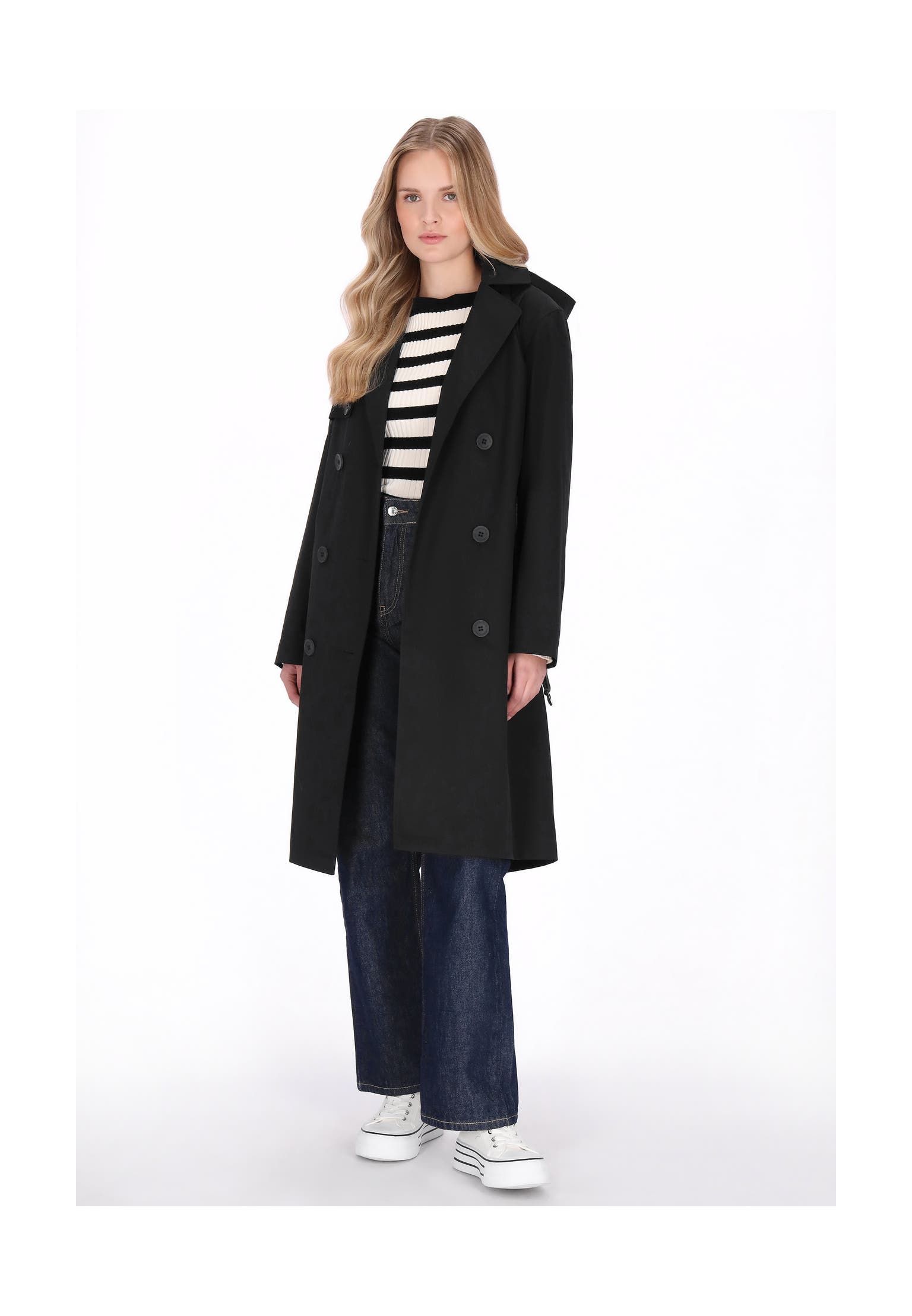 SCHMUDDELWEDDA Mantel black, Bild 1