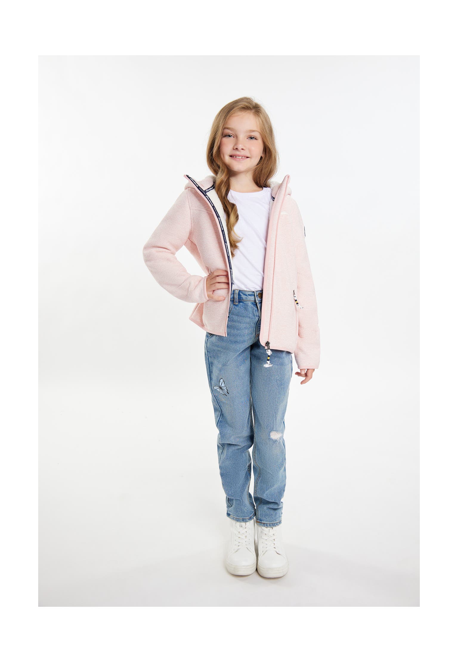 SCHMUDDELWEDDA Strickfleeceblouson mit Teddyfutter, Bild 1
