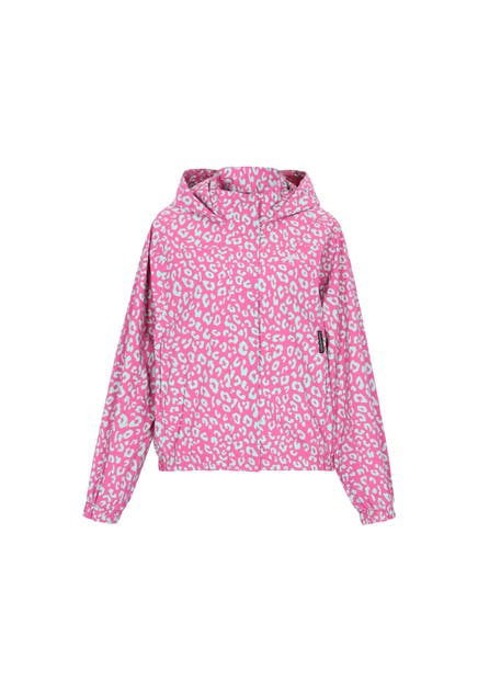 SCHMUDDELWEDDA Übergangsjacke aqua pink leo