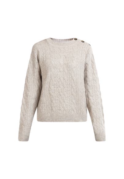 DREIMASTER Pullover Beige Melange
