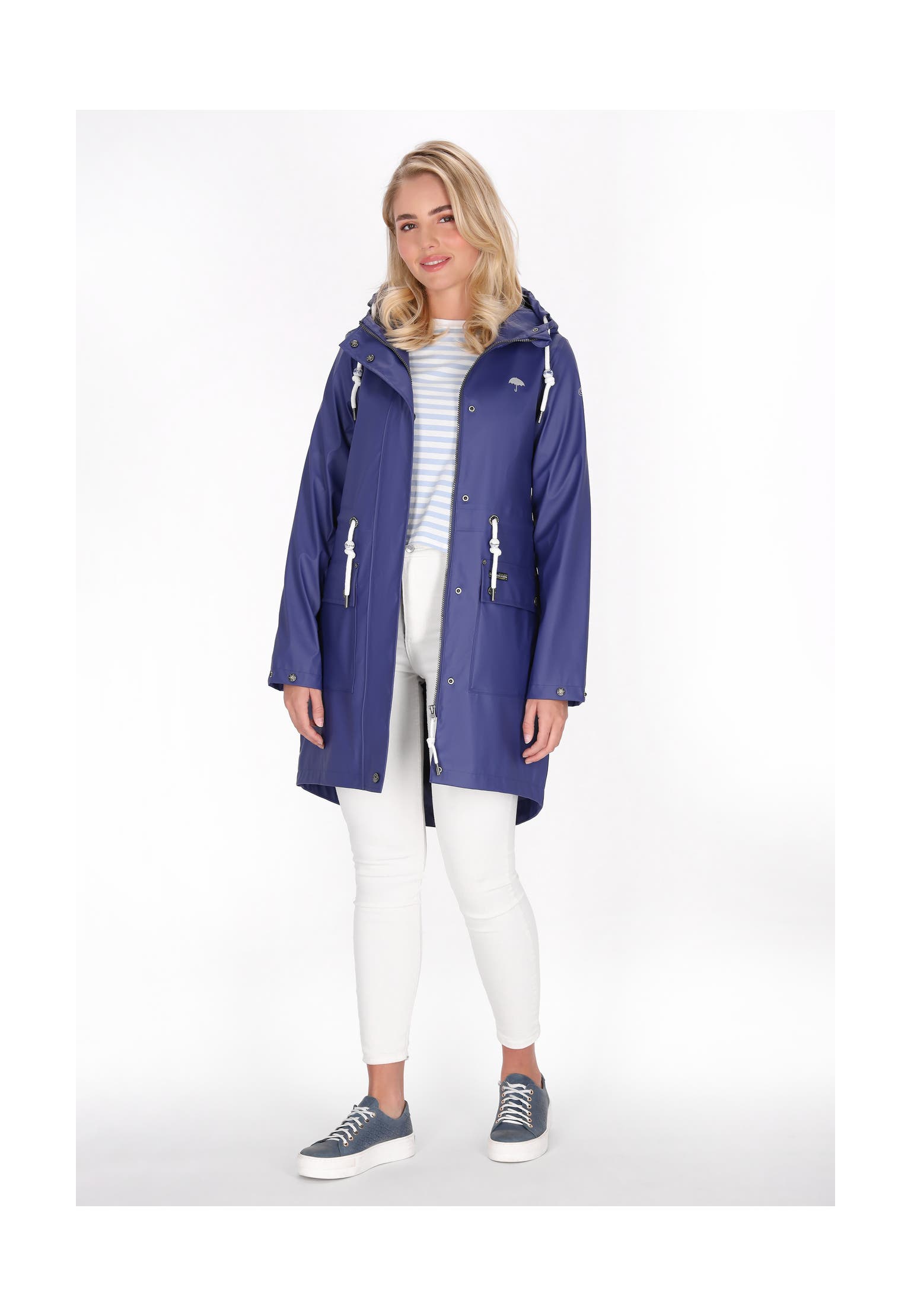 SCHMUDDELWEDDA Regenjacke Navy, Bild 1