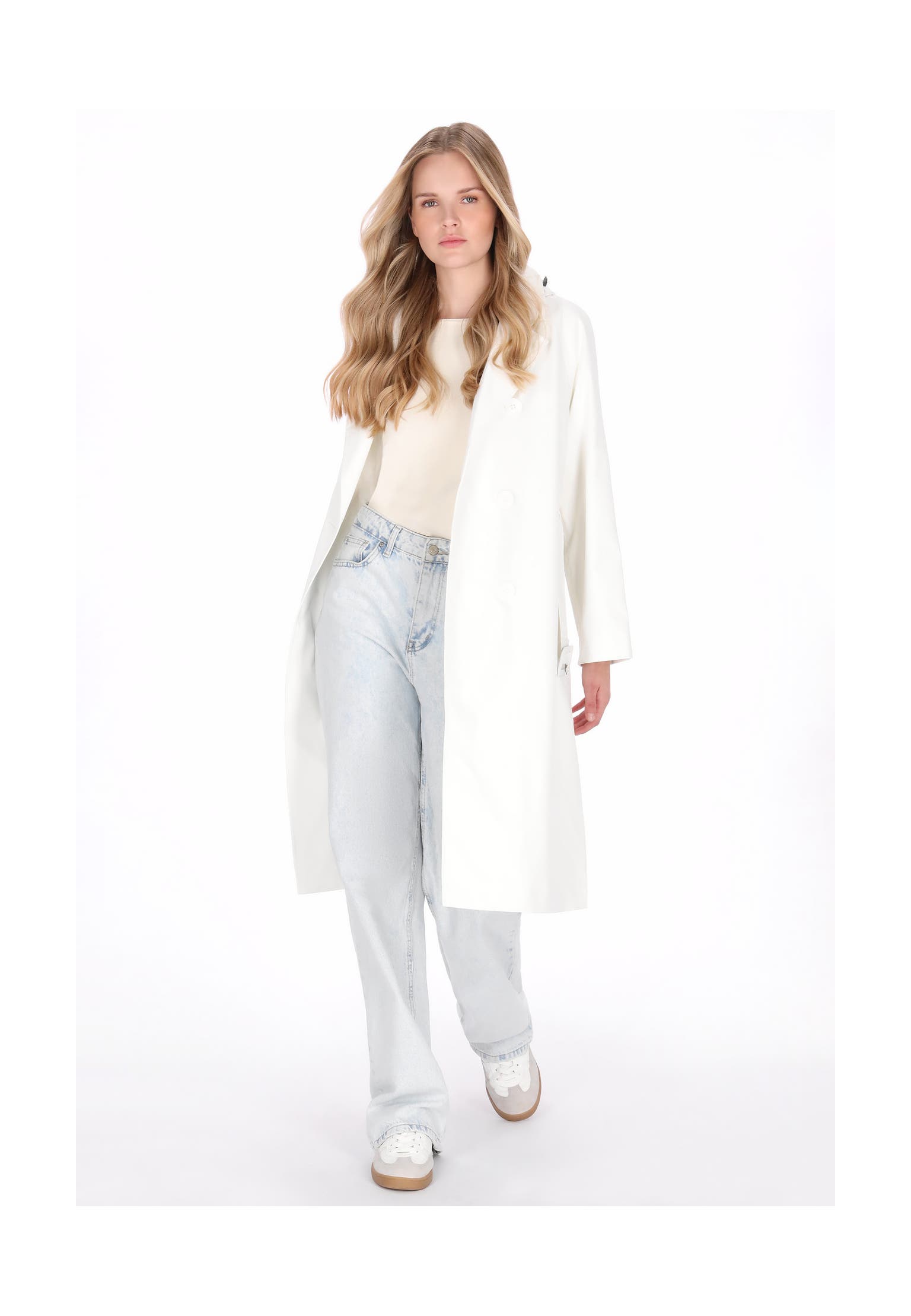 SCHMUDDELWEDDA Mantel offwhite, Bild 1