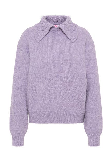 MYMO Pullover Lila Melange