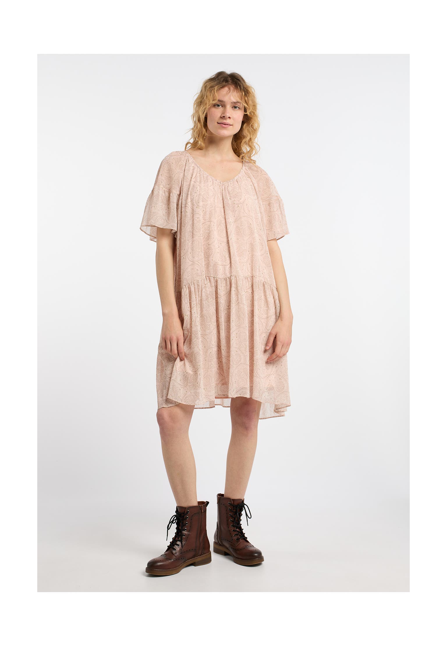 DREIMASTER Casual-Kleid Rosa Mehrfarbig, Bild 1