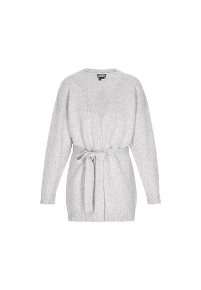 DREIMASTER Strickjacke grey melange