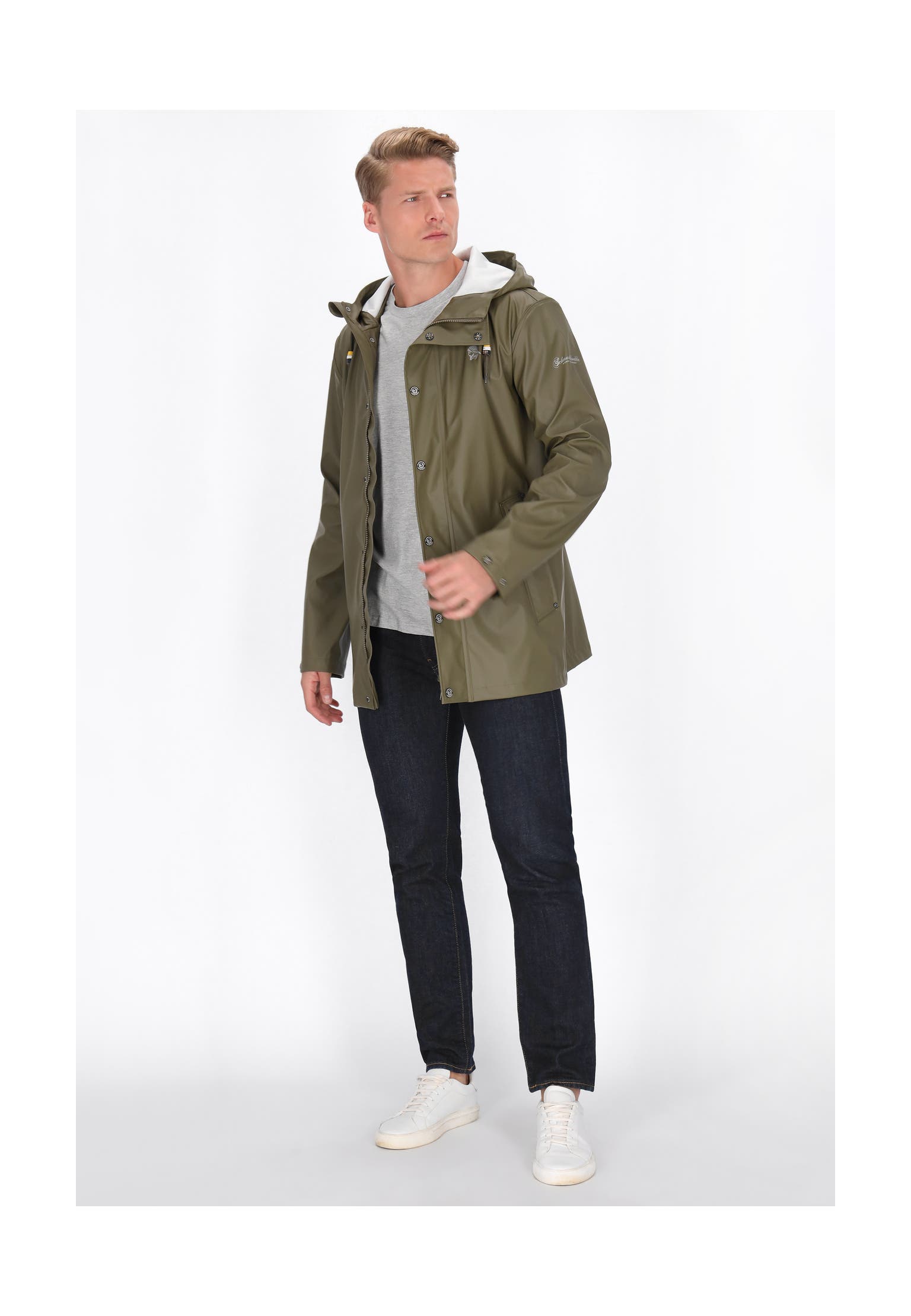 SCHMUDDELWEDDA Übergangsjacke olive, Bild 1