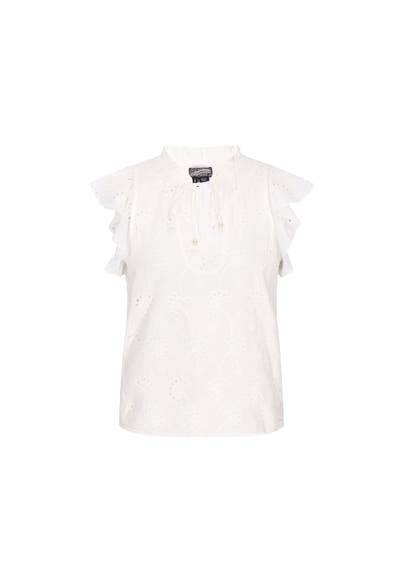 DREIMASTER Casual-Bluse cloud white