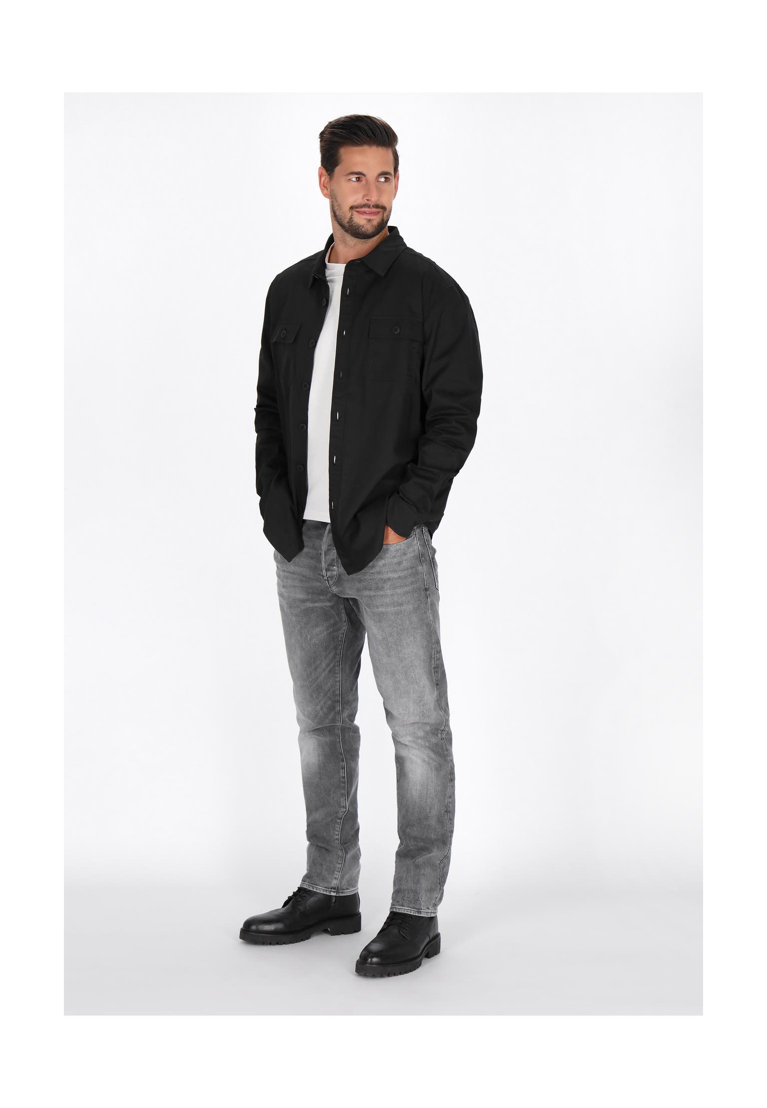 DREIMASTER Longsleeve black, Bild 1