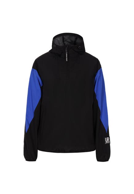 SCHMUDDELWEDDA Blouson Schwarz Königsblau Colorblock