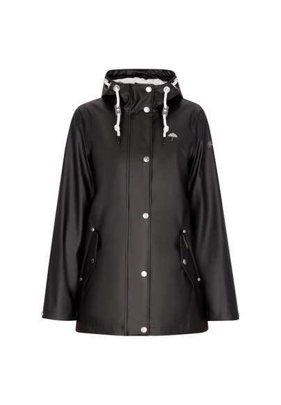 SCHMUDDELWEDDA Regenjacke Schwarz