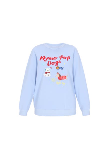 MYMO Sweatshirt light blue