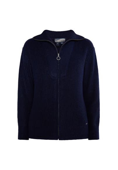DREIMASTER Strickjacke Marine