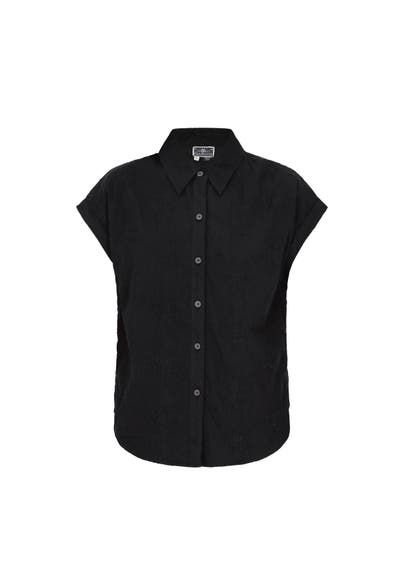 DREIMASTER Casual-Bluse black