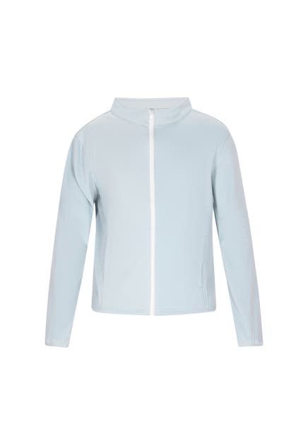 DREIMASTER Blouson Blasses Türkis Weiss