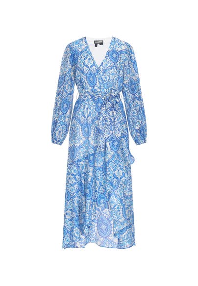 DREIMASTER Maxikleid turquoise
